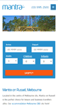 Mobile Screenshot of mantraonrussell.com.au